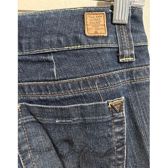 GUESS Jeans Women Size 27 Bootcut‎ Dark Wash Denim Pants - Picture 7 of 8